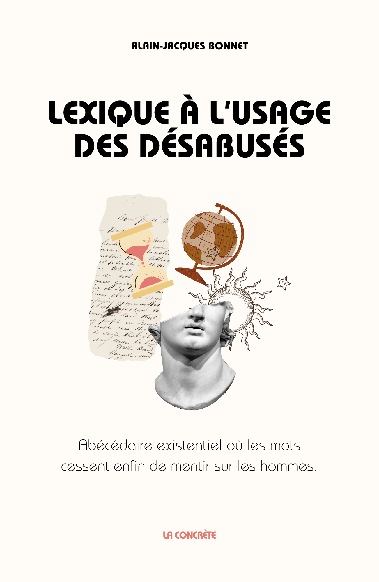 Oubliez les définitions sages. Ce lexique ne se contente pas d'expliquer les mots : il les détourne, les secoue et les pousse à révéler ce qu'ils disent des hommes, de leurs ridicules, de leurs croyances et de leurs passions. Au fil des pages, chaque entrée devient un éclat d'esprit, un portrait acide, un sourire de travers ou un trait de lucidité. Deuxième ouvrage de l'auteur après son recueil de poèmes Rien ne manque au monde, paru aux Éditions La Concrète, ce livre s'ouvre au hasard… et se referme beaucoup plus tard.